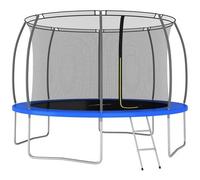 VIDAXL - Set Trampolino Rotondo 366x80 cm 150 kg