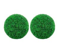 vidaXL Sfere di Bosso Artificiale 2 pz 35 cm