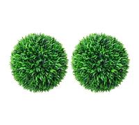vidaXL Sfere di Bosso Artificiale 2 pz 38 cm