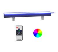 vidaXL Sfioratore a Cascata con LED RGB Acrilico 108 cm