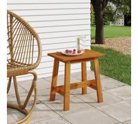 vidaXL Sgabello 45x29x45 cm Rettangolare in Legno Massello di Acacia