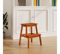 vidaXL Sgabello a 2 Gradini 40x38x50 cm in Legno Massello di Acacia