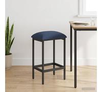 vidaXL Sgabello da bar Blu 40 x 32 x 64 cm Legno ingegnerizzato
