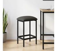 vidaXL Sgabello da bar Grigio Chiaro 40 x 32 x 74 cm