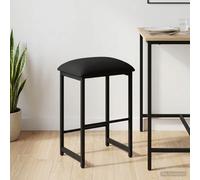 vidaXL Sgabello da bar Nero 40 x 32 x 64 cm Legno ingegnerizzato