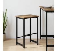 vidaXL Sgabello da bar Rovere Artigianale 40 x 32 x 64 cm