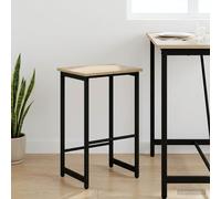 vidaXL Sgabello da bar Rovere Sonoma 40 x 32 x 64 cm