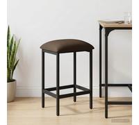 vidaXL Sgabello da bar Tortora 40 x 32 x 64 cm Legno ingegnerizzato