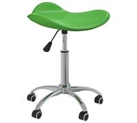 vidaXL Sgabello da Salone Spa Verde in Similpelle