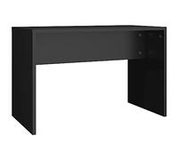 vidaXL Sgabello da Toeletta Nero 70x35x45 cm Legno Multistrato