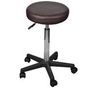 vidaXL - Sgabello Ufficio Marrone