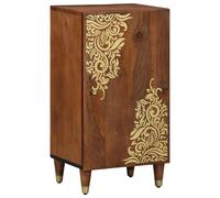 vidaXL Sideboard 40x33x75 cm in legno massello di mango