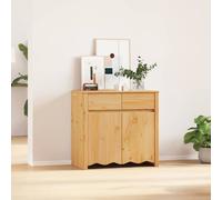 vidaXL Sideboard "DRAMMEN" 79x43x75,5 cm Legno Massello di Pino