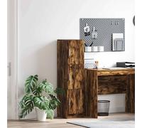 vidaXL Sideboard in Legno Affumicato Legno affumicato Grande