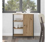 vidaXL Sideboard in Rovere Artisan 70x30x80 cm in Legno Ingegnerizzato