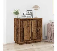 vidaXL Sideboard Legno vecchio 80 x 34 x 75 cm Legno multistrato