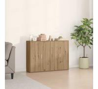 vidaXL Sideboard rovere artigianale 60 x 31 x 84 cm Legno multistrato