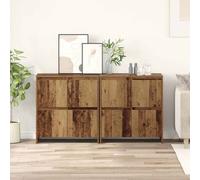 vidaXL Sideboards 2 pcs Legno vecchio 70 x 41 x 75 cm