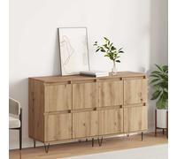 vidaXL Sideboards 2 pz rovere artigianale