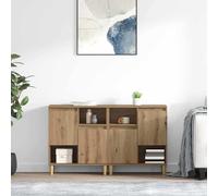 vidaXL Sideboards 2 pz Rovere artigianale 60 x 35 x 70 cm
