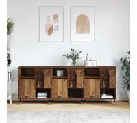 vidaXL Sideboards 3 pcs Legno vecchio 180 x 35 x 70 cm