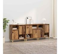 vidaXL Sideboards 3 pz Legno vecchio 60 x 35 x 70 cm