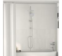 vidaXL Sistema Doccia Argento 47 x 20 x 95 cm Acciaio inossidabile