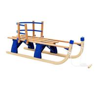 VIDAXL - Slittino Da Neve Pieghevole In Legno Con Schienale 110 Cm