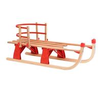 VIDAXL - Slittino Pieghevole Con Schienale In Legno 119 Cm