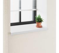 vidaXL Soglia della Finestra Bianco 100 x 50 x 4,5 cm PVC