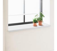 vidaXL Soglia della Finestra Bianco 160 x 50 x 4,5 cm PVC