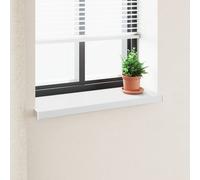 vidaXL Soglia della Finestra Bianco 60 x 30 x 4,5 cm PVC