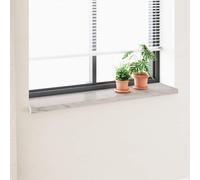 vidaXL Soglia della Finestra Texture in Marmo 120 x 30 x 4,5 cm PVC