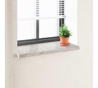 vidaXL Soglia della Finestra Texture in Marmo 80 x 40 x 4,5 cm PVC