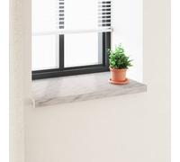 vidaXL Davanzale in marmo struttura 80 x 50 x 4,5 cm, in PVC, moderno, facile da pulire, resistente ai raggi UV, bel accento, design funzionale, nuova casa, spazio per stendere