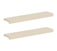 vidaXL Soglie per finestre 2 pz Bianco 70 x 15 x 2 cm
