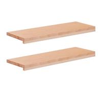 vidaXL Soglie per finestre 2 pz Naturale 80x 30 x 2 cm