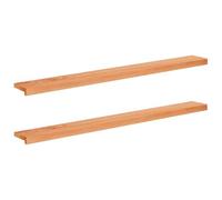 vidaXL Soglie per finestre 2 pz Verniciato 140 x 15 x 2 cm
