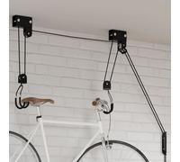 vidaXL Sollevatore per Bici con Supporto a Soffitto 57 kg
