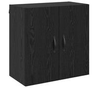 vidaXL Armadietto a muro Rovere nero 60 x 31 x 60 cm Legno multistrato
