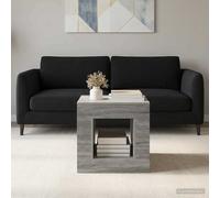 vidaXL Sonoma grigio, tavolino da salotto rettangolare, superficie moderna, design resistente all'umidità, decorazione funzionale per piccoli spazi
