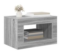 vidaXL Sonoma grigio, tavolino da salotto moderno, pezzo d'accento rettangolare, mobili per la casa durevoli, superficie compatta e utile, design minimalista