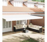 vidaXL Sostituzione della mantovana per tenda Bianco 580 x 20 cm