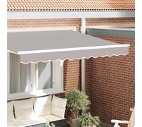 vidaXL Sostituzione della mantovana per tenda Grigio Chiaro 3 m