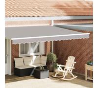 vidaXL Sostituzione della mantovana per tenda Grigio Chiaro 4,5 m