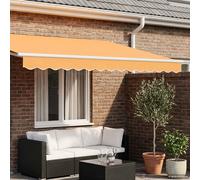 vidaXL Sostituzione della mantovana per tenda Poliestere, Tenda Da Giardino, Resistente Alle Intemperie, Tessuto UV, Facile Da Pulire, Stile Unico