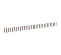 vidaXL Sostituzione della mantovana per tenda Poliestere, Tenda Da Giardino, Resistente Alle Intemperie, Tessuto UV, Facile Da Pulire, Stile Unico