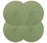 Sottobicchieri in juta 4 pz Verde oliva 100% Juta Tossa