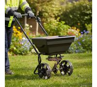 vidaXL Spanditore Nero 82 x 46 x 75 cm PVC e Acciaio