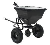vidaXL Spargisale Trainabile 45 L Seminatore Spargiconcime Attrezzo Giardino